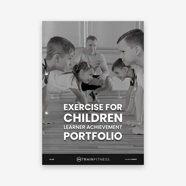 Printed Exercise For Children Learner Achievement Portfolio