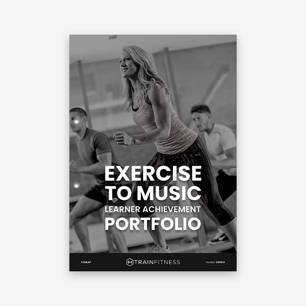 Printed Exercise To Music Learner Achievement Portfolio