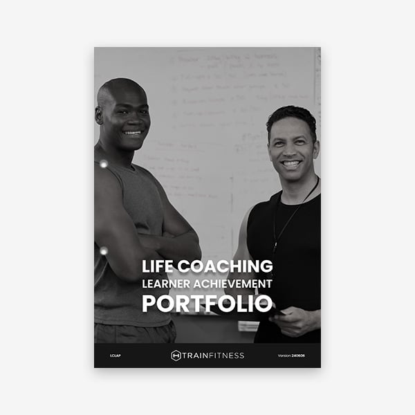 Printed Life Coaching Learner Achievement Portfolio