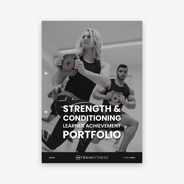 Printed Strength Conditioning Learner Achievement Portfolio