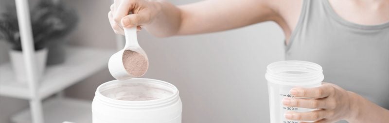 Support Muscle and Connective Tissue Recovery with Protein & Collagen Blog Banner