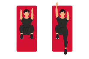 Dead bug: start and end positions