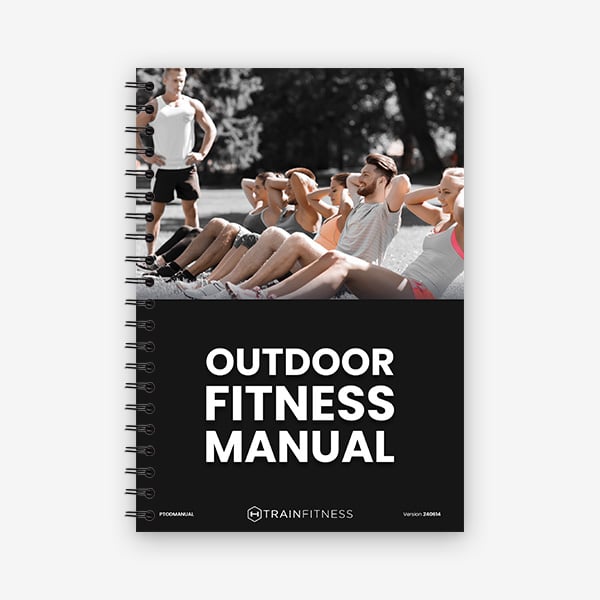 Printed Outdoor Fitness Manual - TRAINFITNESS