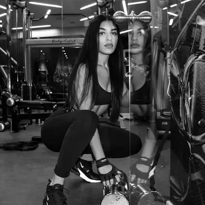 Personal trainer student