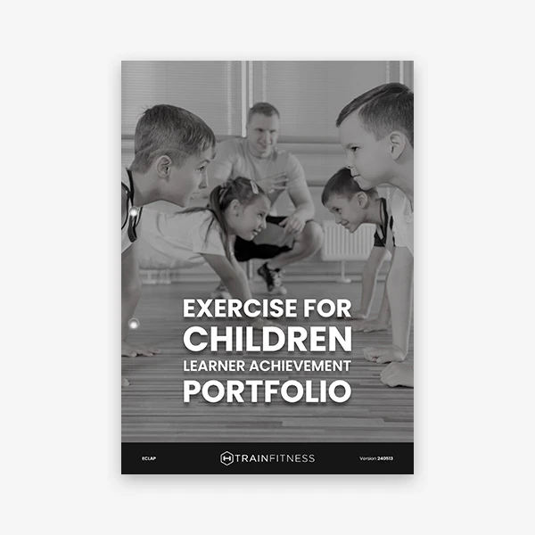 Printed Exercise For Children Learner Achievement Portfolio