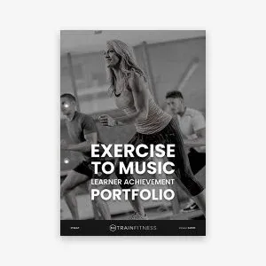 Printed Exercise To Music Learner Achievement Portfolio