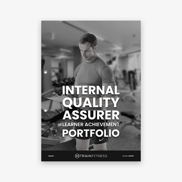 Printed Internal Quality Assurer Learner Achievement Portfolio