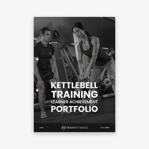 Printed Kettlebell Training Learner Achievement Portfolio