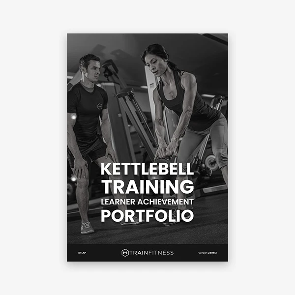 Printed Kettlebell Training Learner Achievement Portfolio