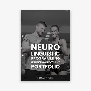 Printed Neuro Linguistic Programming Learner Achievement Portfolio
