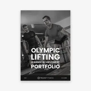 Printed Olympic Lifting Learner Achievement Portfolio
