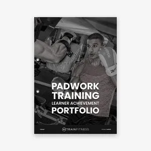 Printed Padwork Training Learner Achievement Portfolio