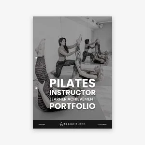 Printed Pilates Instructor Learner Achievement Portfolio