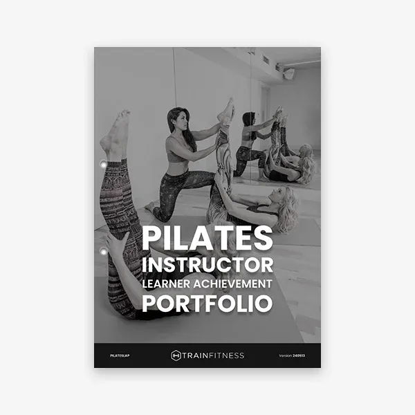 Printed Pilates Instructor Learner Achievement Portfolio