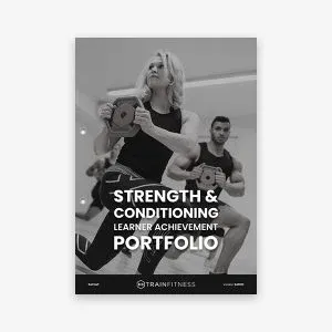 Printed Strength Conditioning Learner Achievement Portfolio
