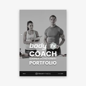 Printed BodyFX Coach Learner Achievement Portfolio