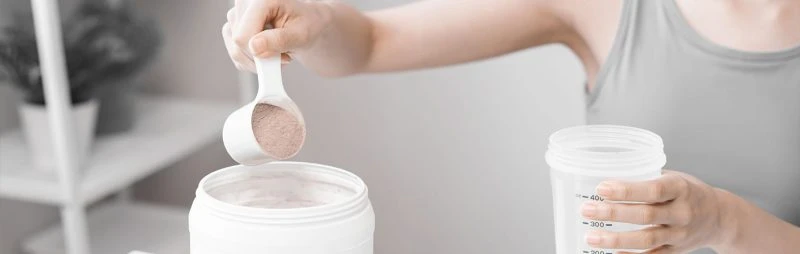 Support Muscle and Connective Tissue Recovery with Protein & Collagen Blog Banner