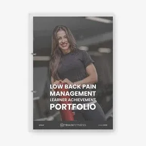 Printed Low Back Pain Management Learner Achievement Portfolio