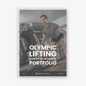 Printed Olympic Lifting Learner Achievement Portfolio