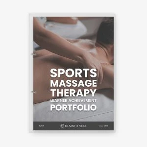 Printed Sports Massage Therapy Learner Achievement Portfolio