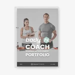 Printed bodyFX Learner Achievement Portfolio