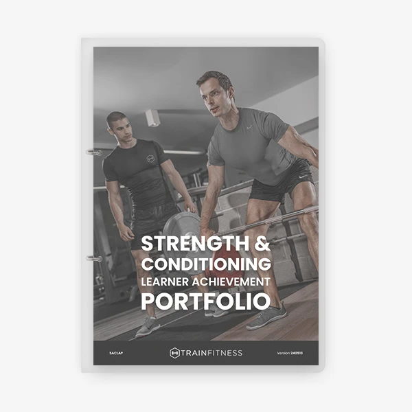 Printed Strength & Conditioning Learner Achievement Portfolio